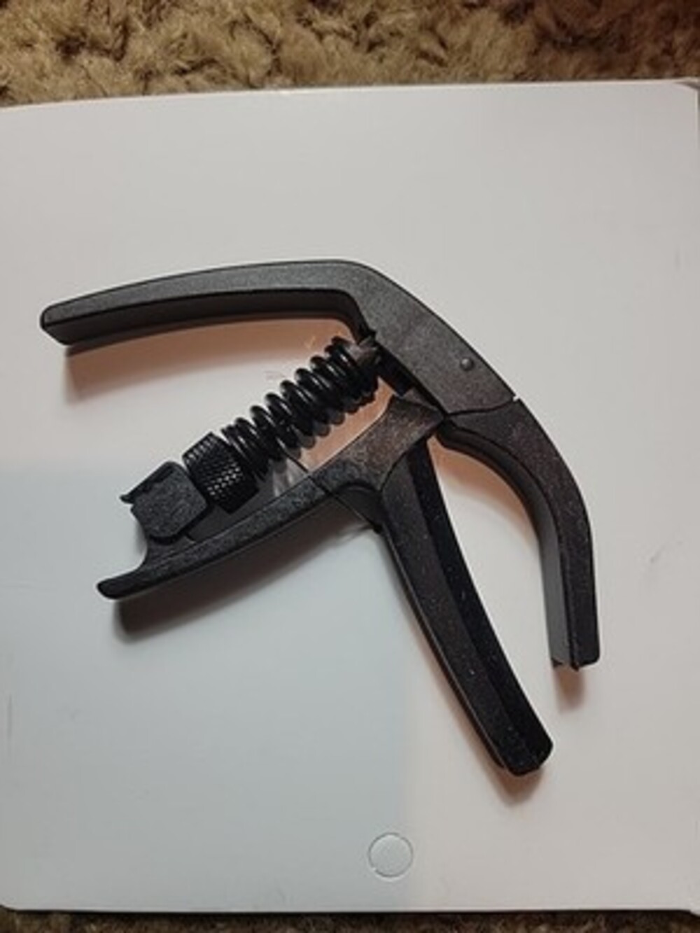 D'Addario Artist Carbon Capo - Black Prototype